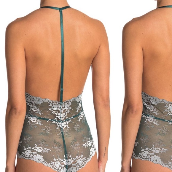 Wishlist - lace teddy with back strap - size small - Picture 2 of 10